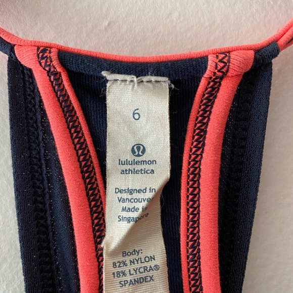 Lululemon no limits tank, size 6 - Picture 3 of 3